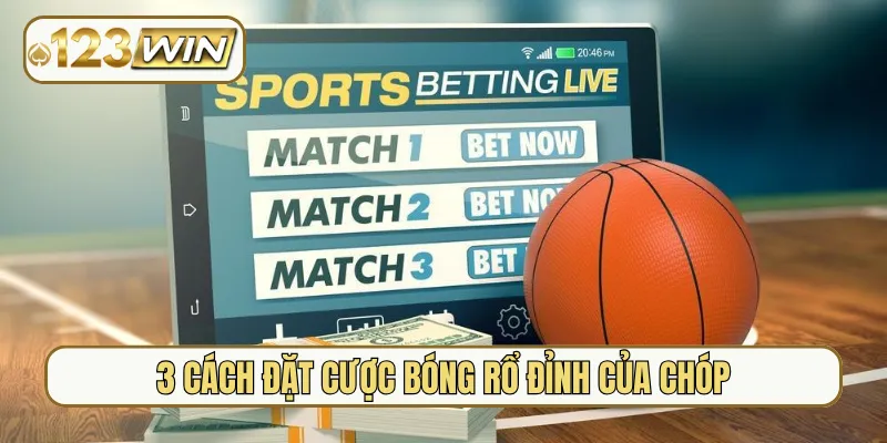 3 cách đặt cược bóng rổ đỉnh của chóp
