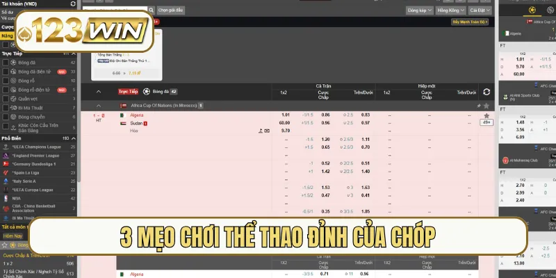 3 mẹo chơi thể thao đỉnh của chóp